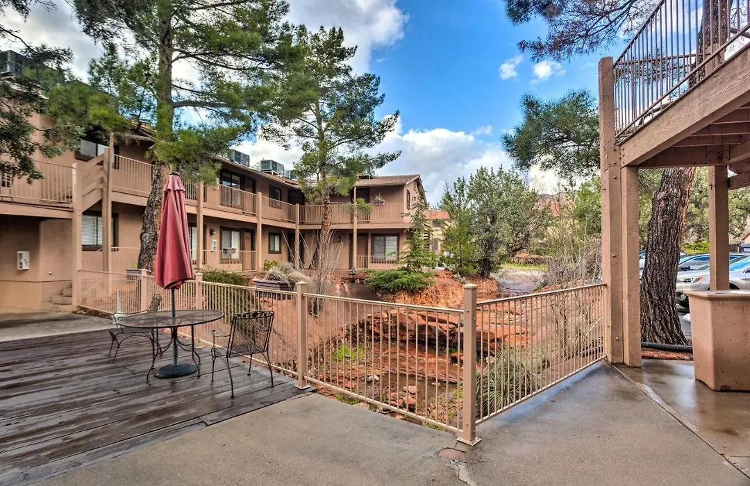 Pool Access & Private Deck: Condo In Sedona-1