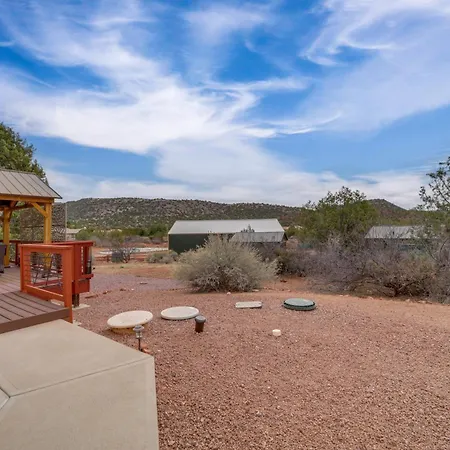 Deck And Indoor Pickleball Court West Sedona Home!-3